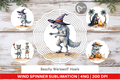 Wind Spinner Beachy Werewolf Howls Product Image 1