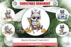 Ornament Beachy Werewolf Howls Product Image 1