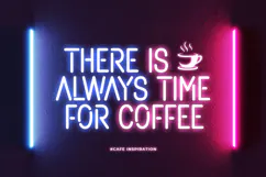 Beacon - Neon Light Party Font Product Image 5