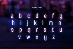 Beacon - Neon Light Party Font Product Image 7