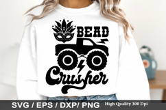 Bead Crusher - Mardi Gras SVG Design Product Image 1
