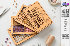 Bead Organizer Boxes Laser Cut Bundle|Storage Boxes|Hobbies Product Image 2