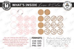 Bead Organizer Box Laser Cut | Bead Storage Box | Mandala Product Image 7