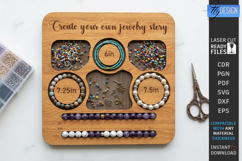 Bead Trays &amp; Bracelet Board Laser | DIY Jewelry Tool | Craft Product Image 1
