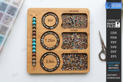 Bead Trays &amp; Bracelet Board Laser | DIY Jewelry Tool | Craft Product Image 1