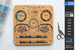 Bead Trays &amp; Bracelet Board Laser | DIY Jewelry Tool | Craft Product Image 1