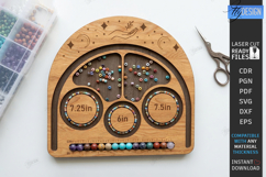 Bead Trays &amp; Bracelet Board Laser | DIY Jewelry Tool | Craft Product Image 1