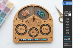 Bead Trays &amp; Bracelet Board Laser | DIY Jewelry Tool | Craft Product Image 1