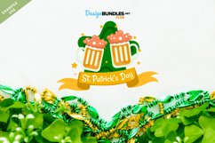 Festive St. Patrick's Day Beads | Flat Lay Photo Product Image 2