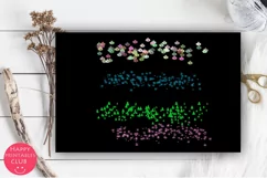 Christmas Brush Strokes Clipart I Brush Strokes Clipart Product Image 6