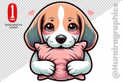 Beagle dog Clipart - PNG File Product Image 1