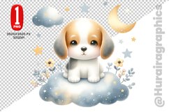 Beagle dog Clipart - PNG File Product Image 1