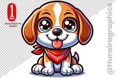 Beagle dog Clipart - PNG File Product Image 1