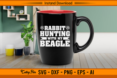 Rabbit Hunting With My Beagle SVG Design Product Image 2