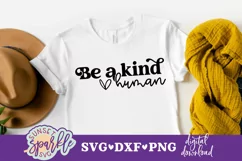 Be a Kind Human SVG, DXF, PNG| Kindnes SVG Product Image 1