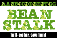 Beanstalk Color Font Product Image 1