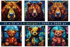 78 Stained Glass Digital Paper Bundle Product Image 13