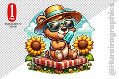 Bear Clipart - PNG File Product Image 1