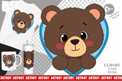 Clipart Heart Bear Product Image 1