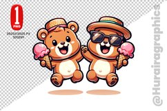 Bear Clipart - PNG File Product Image 1