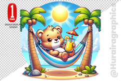 Bear Clipart - PNG File Product Image 1