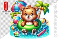Bear Clipart - PNG File Product Image 1