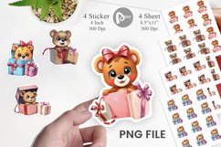 Bear Cub Sticker Gift Product Image 1