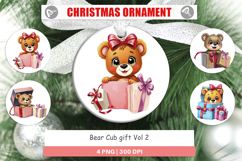 Ornament Bear Cub Gift Product Image 1