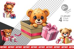 Bear Cub Clipart Gift Product Image 1