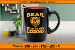 Bear Hunting Legend SVG Design for Hunters Product Image 3