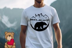 Mountain Bear Clipart Product Image 1