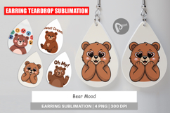 Earring Bear Mood Product Image 1
