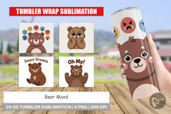 Tumbler Bear Mood Product Image 1