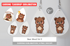 Earring Bear Mood Product Image 1
