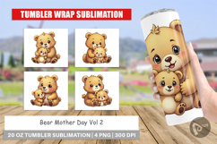 Tumbler Bear Mother&#039;s Day Product Image 1