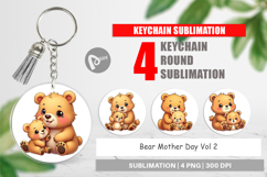Keychain Bear Mother&#039;s Day Product Image 1