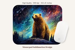 Bear Mouse Pad Sublimation  Bear Sublimation Designs