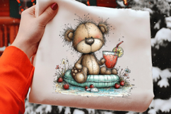 Bear Pool Party Clipart Product Image 2