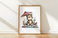Bear Pool Party Clipart Product Image 3