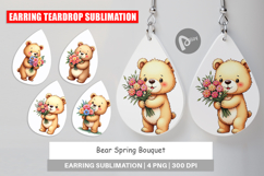 Earring Bear Spring Bouquet Product Image 1