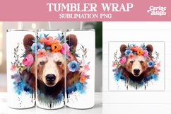 Bear Tumbler Wrap