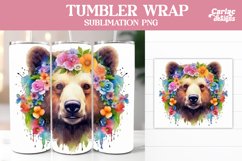 Bear Tumbler Wrap
