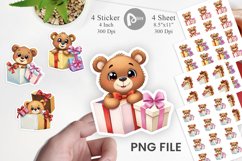 Bear Sticker Gift Product Image 1
