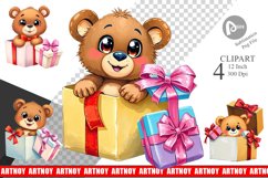 Bear Clipart Gift Product Image 1