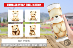 Tumbler Bear Wildlife Product Image 1
