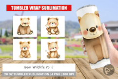 Tumbler Bear Wildlife Product Image 1