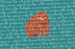 Bearcute Holistic - Natural Handwritten Font Product Image 12