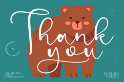 Bearcute Holistic - Natural Handwritten Font Product Image 20