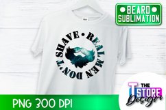 Beard Sublimation Bundle | Beard Quotes Design | PNG Design Product Image 17