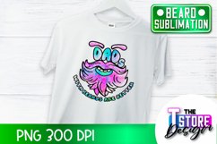 Beard Sublimation Bundle | Beard Quotes Design | PNG Design Product Image 18
